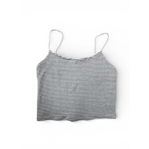 3 for $12: Black and White Stripe Cami Fitted Crop Top by Pacsun Basics Size XS
